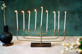 Eternal 9 Candle Menorah-3